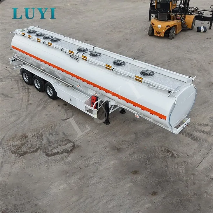Safe Three Axle Fuel Storage Tank Trailer suppliers