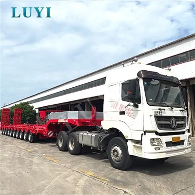 Kestävä 10-akselinen matalasänkyperävaunu