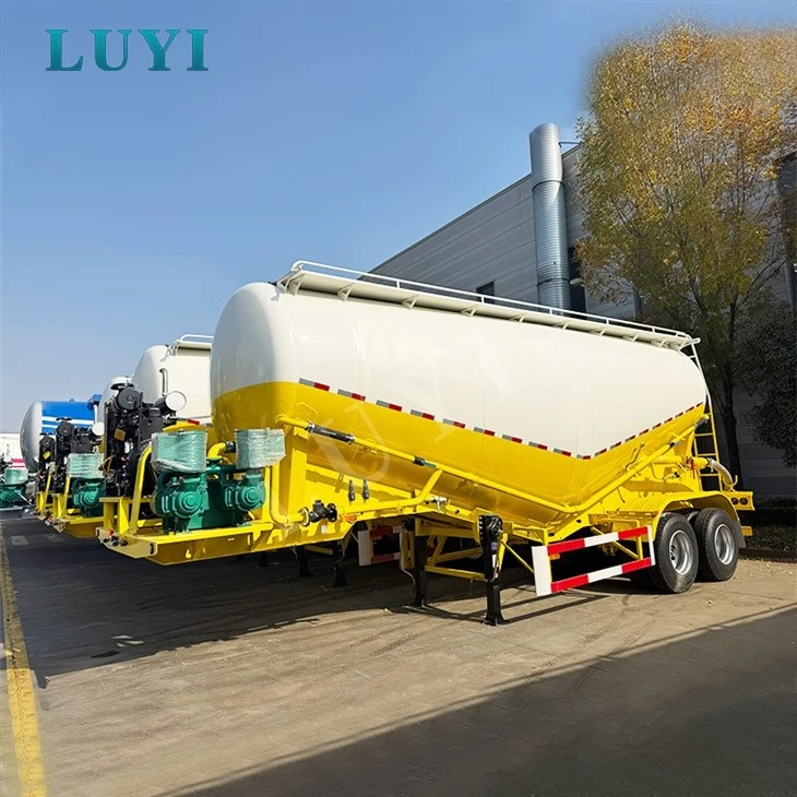 Fly Ash Cement Tank Trailer Bulk Transport best